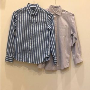 BUNDLE: 2 medium dress shirts (A&F and XMI)